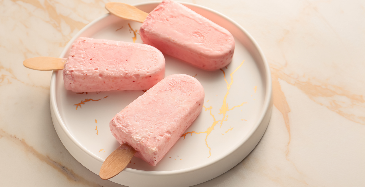 Lychee, Lime & Stevia Ice Lolly