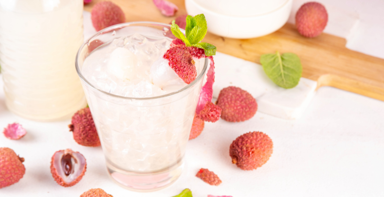 Lychee & Mint Lemonade