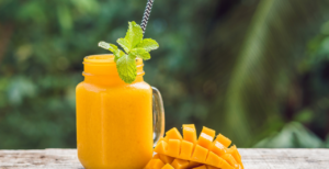 Mango & Mint Coconut Cooling Drink