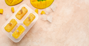 Mango, Mint & Coconut Ice Lolly
