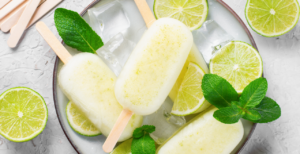 Mint, Lime & Cucumber Ice Lolly