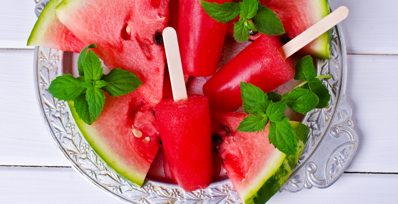 Watermelon & Mint Ice Lolly